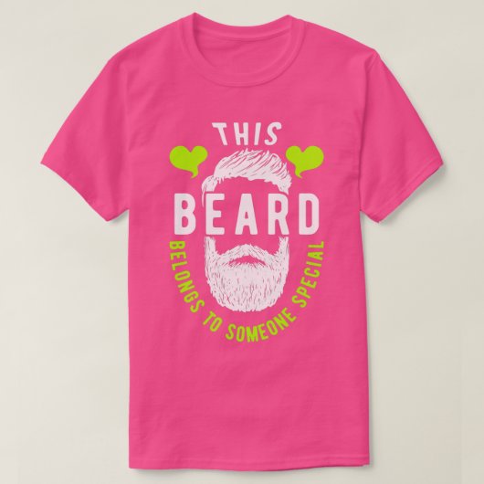 Bart Beard Beard Gift Beard 42 T-Shirt (Design vorne)