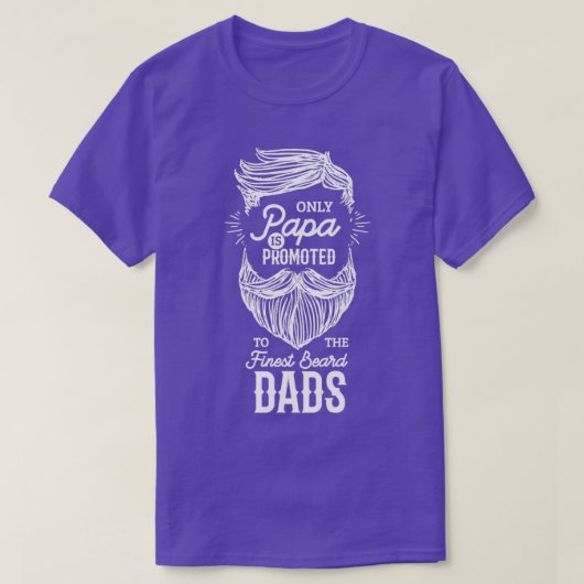 Bart Beard Men Beards Geschenk 5 T-Shirt (Design vorne)