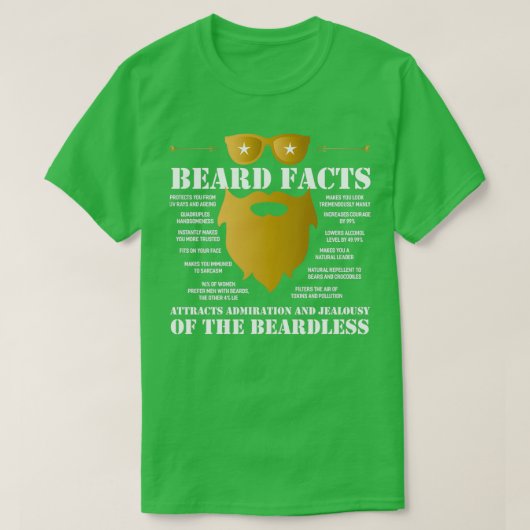 Bart Bearded Collie Mustache Gesichtshaar Geschenk T-Shirt (Design vorne)