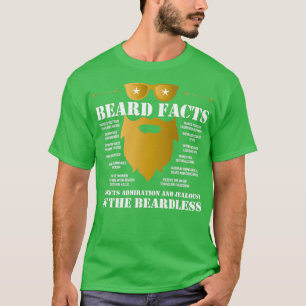 Bart Bearded Collie Mustache Gesichtshaar Geschenk T-Shirt