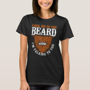 Bart Bearded Man Ginger Beard schauen mich in der  T-Shirt