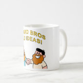 Bart Bros, große Ideen Kaffeetasse (VorderseiteRechts)