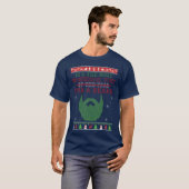 Bart Christmas Ugge Weihnachten Bartgirl T-Shirt (Vorne ganz)