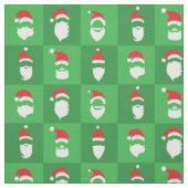 Bart des Weihnachtsmanns Stoff (Muster)
