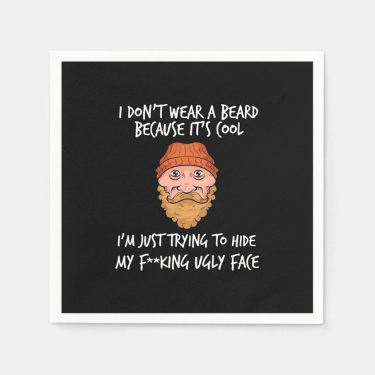 Bart Es ist Cool Serviette (Vorderseite)