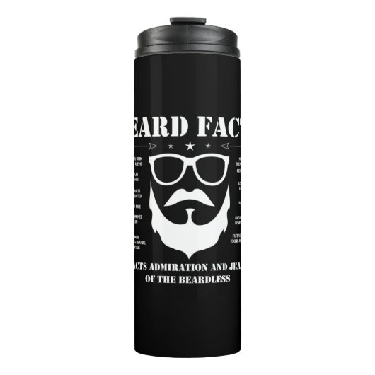 Bart-Fakten Thermosbecher (Vorderseite)