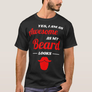 Bart Full Mustache Men Gift 2 1 T-Shirt