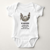 Bart-Gefahr Baby Strampler (Vorderseite)