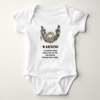 Bart-Gefahr Baby Strampler