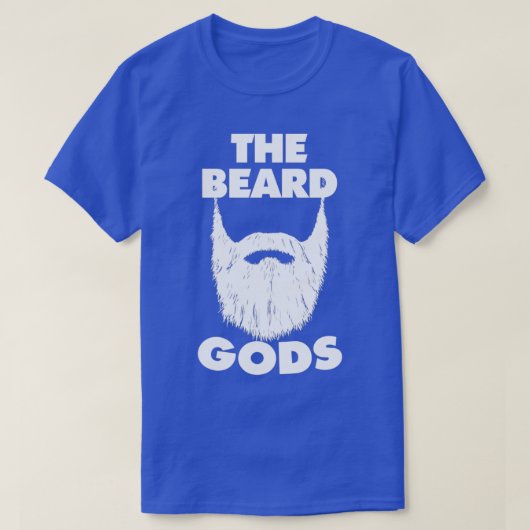 Bart Gods Bart Liebhaber nicht Shave White 1 T-Shirt (Design vorne)