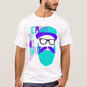 Bart hoch oder geschlossen T-Shirt
