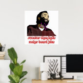 Bart Juice 7 Poster (Heimbüro)