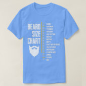Bart Measurement Chart Gift Bart Länge Funny Gr T-Shirt (Design vorne)