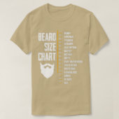 Bart Measurement Chart Gift Bart Länge Funny Gr T-Shirt (Design vorne)