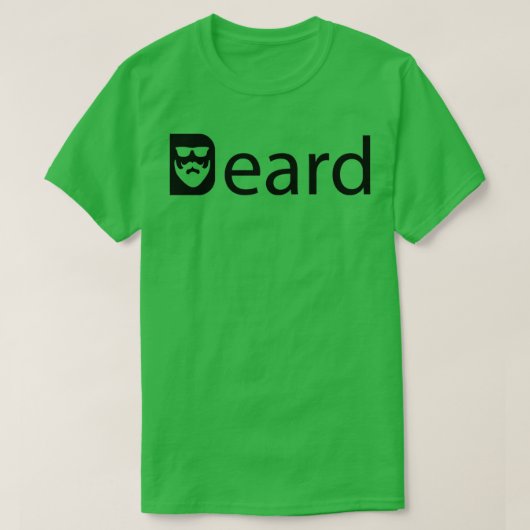 Bart mit Bart 1 T-Shirt (Design vorne)