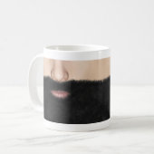 Bart Mund und Nase Kaffeetasse (Vorderseite Links)