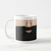 Bart Mund und Nase Kaffeetasse (Links)