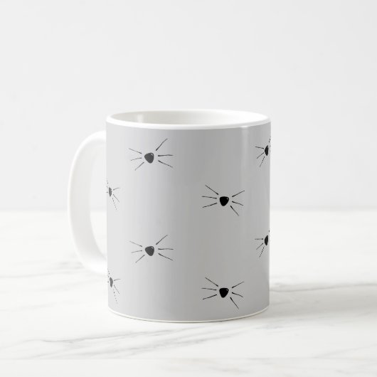 Bart-Muster-Tasse Kaffeetasse (Vorderseite Links)