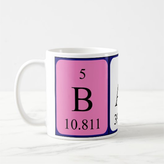 Bart Periodenname Tasse (Links)