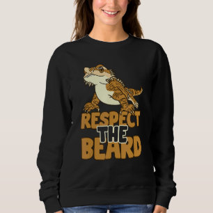 Bart Respekt vor der Bart Dragon Lizard Sweatshirt