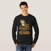 Bart Respekt vor der Bart Dragon Lizard T-Shirt (Vorne ganz)