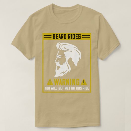 Bart Rides Warnung, dass Sie auf dieser Fahrt nass T-Shirt (Design vorne)