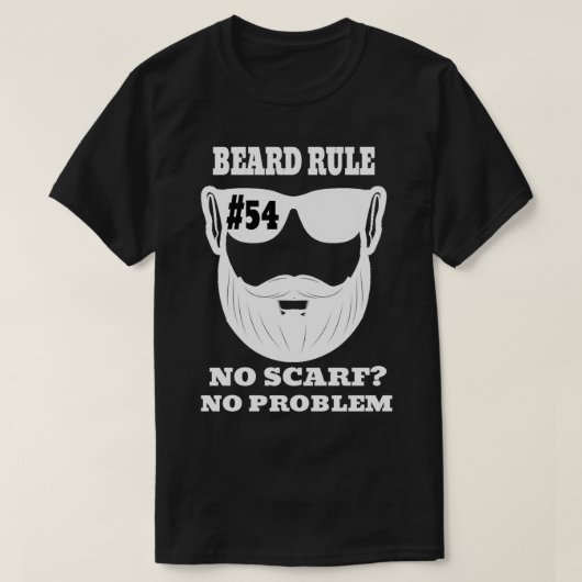Bart Rule 54 No Scarf No Problem T-Shirt (Design vorne)