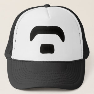 Bart Schnurrbart beard moustache Truckerkappe