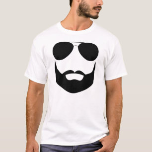 Bart-Sonnenbrille T-Shirt