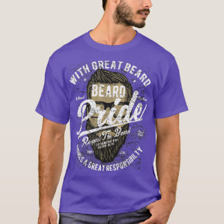 Bart Stolz respektieren den Bart T-Shirt
