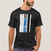 BART Ticket Teeshirt T-Shirt (Vorderseite)