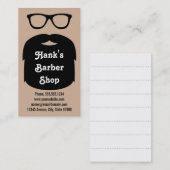 Bart u. Gläser Visitenkarte (Vorne/Hinten)