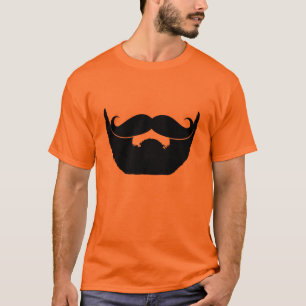 Bart und Mustache T-Shirt