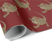 Bartagame Geschenkpapier (Rolleneckpunkt)