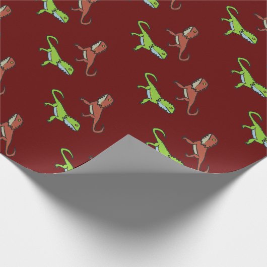 Bartagame Geschenkpapier (Ecke)