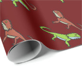 Bartagame Geschenkpapier (Rolleneckpunkt)