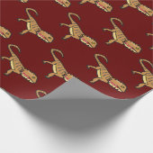 Bartagame Geschenkpapier (Ecke)