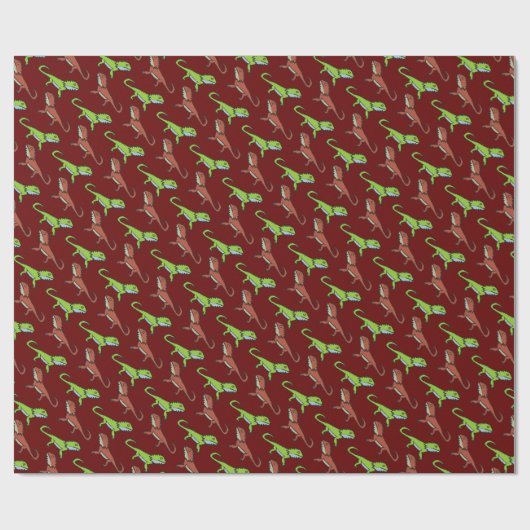 Bartagame Geschenkpapier (Flach)