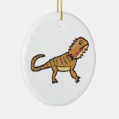 Bartagame Keramik Ornament (Rechts)