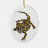 Bartagame Keramik Ornament (Rechts)