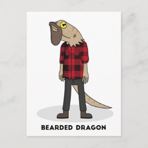 Bartagame Postkarte