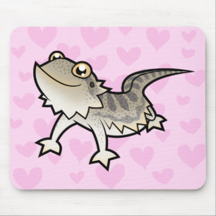Bartagame / Rankin Drache Liebe Mousepad