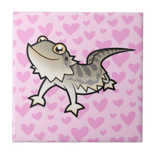 Bartagame / Rankin Drachen Liebe Fliese