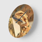 Bartagame Runde Wanduhr (Winkel)