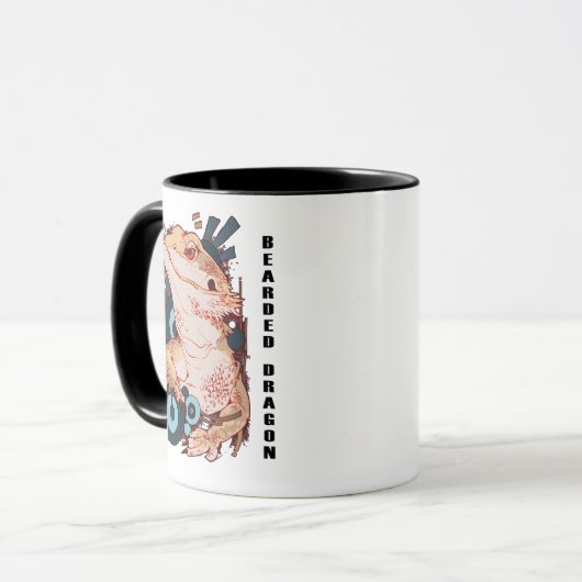 Bartagame Tasse (Vorderseite Links)