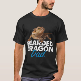 Bartagame Vater Pet Reptile Lizard Eigentümer T-Shirt
