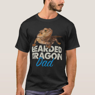 Bartagame Vater Pet Reptile Lizard Eigentümer T-Shirt