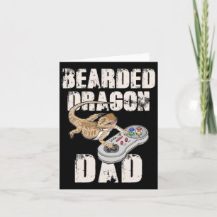 Bartagame Vater Videospiel Reptiles Pagona Spiel Karte