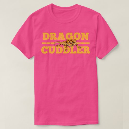 Bartard Dragon Lizard Bartded Dragon Cuddler T-Shirt (Design vorne)