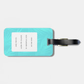 Bartard Dragon Lizard Gepäckmarke Gepäckanhänger (Rückseite horizontal)